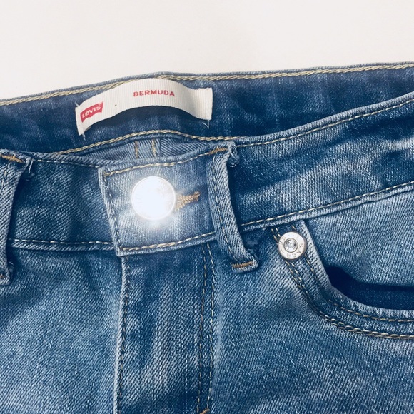 Levi’s Bermuda jean shorts 12R - Picture 4 of 5